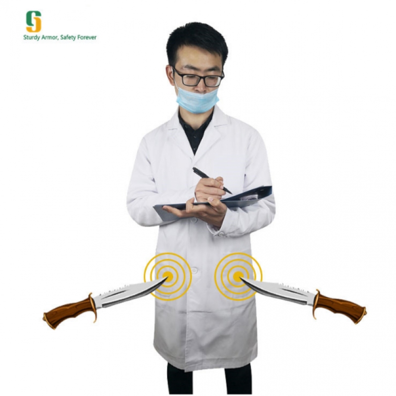 Áo giáp blouse chống dao đâm GJ15 cho bác sĩ y tá